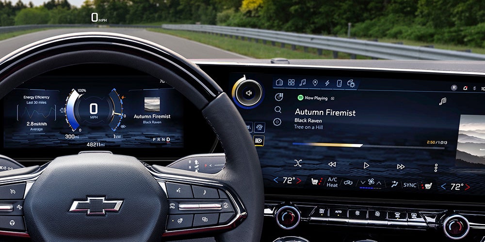 17.7-inch Diagonal Digital Screen of the Blazer EV | Waldorf Chevrolet-Cadillac in Waldorf MD